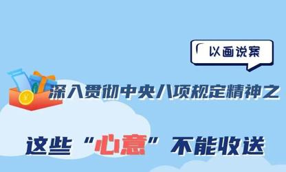 纪法小课堂丨这些“心意”不能收送！